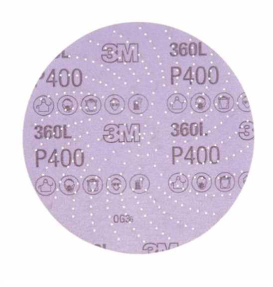 20802 6" P400 360L Clean Sanding Disc